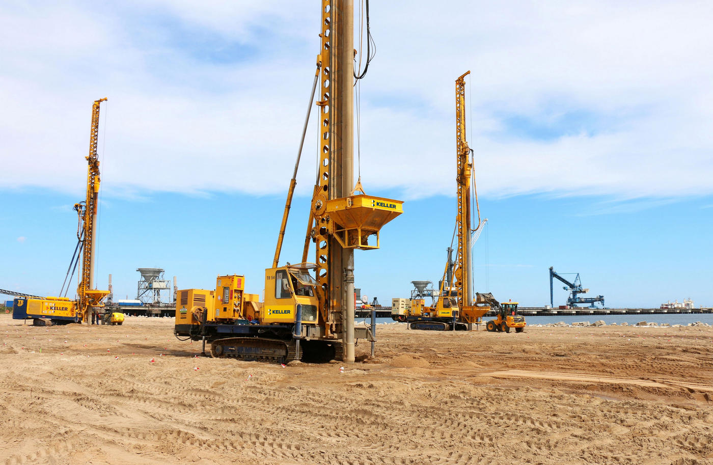 re-levelling strucktures Keller Polska