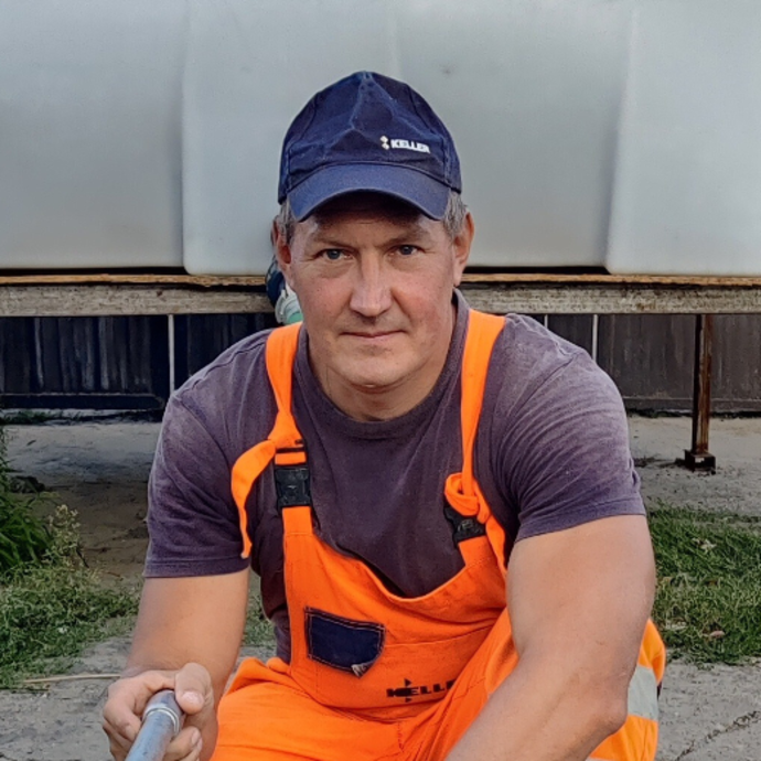 Melokhin Konstiantyn at water station
