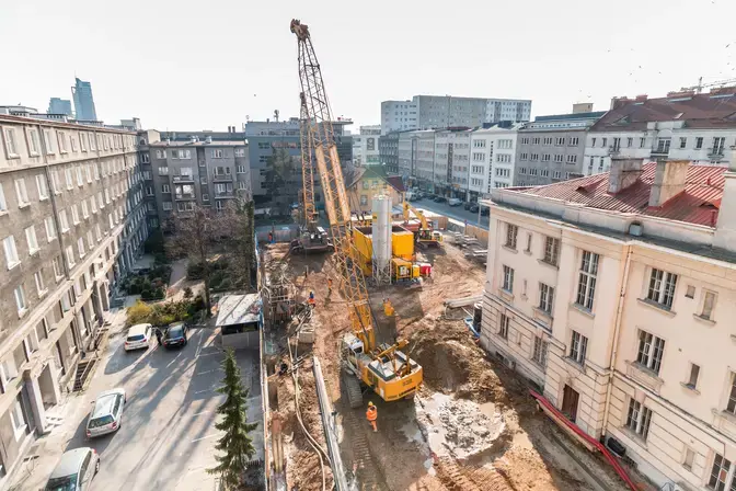 Keller Polska ściany szczelinowe Gdynia Moderna