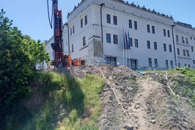 Zabezpieczeniu tarasu wschodniego w Szczecinie