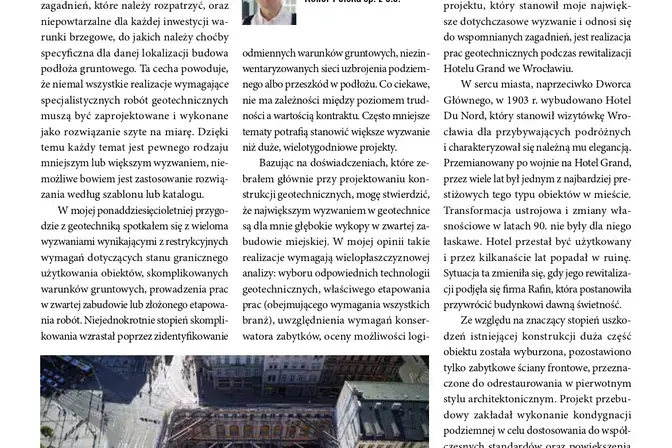 Geotechnika w stylu grand Keller Polska