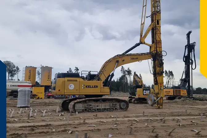 Pierwszy w historii projekt Deep Soil Mixing w Estonii