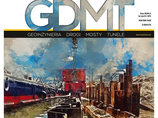 Geotechnika w hydrotechnice, artykuł-okładka