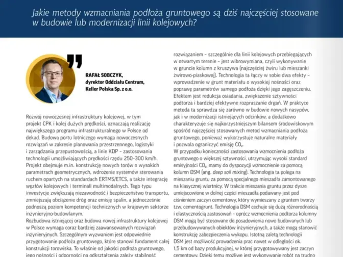 Artykuł metody wzmacniania podłoża gruntowego