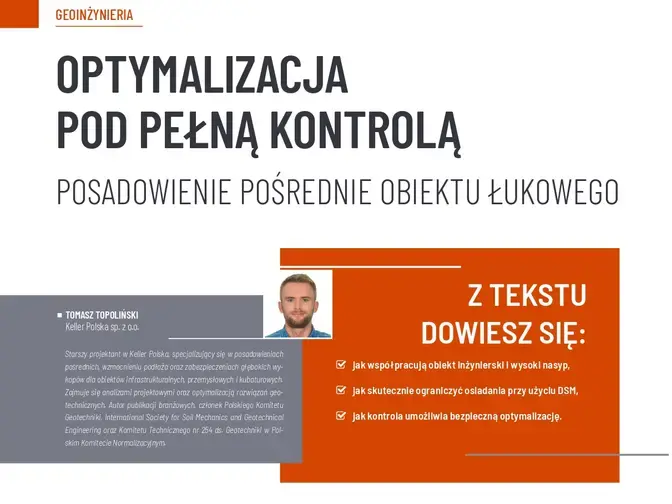 Optymalizacja pod pełną kontrolą Tomasz Topoliński