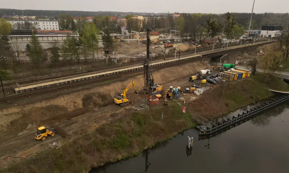 Przebudowa stacji Gliwice Łabędy