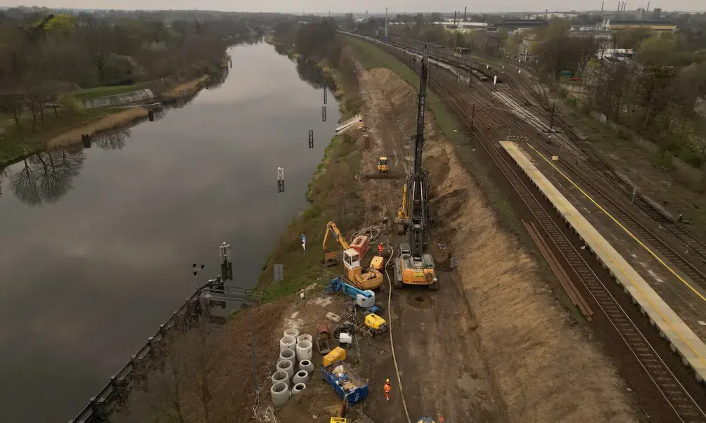 Przebudowa stacji Gliwice Łabędy