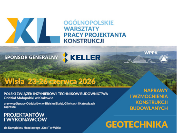XL Ogólnopolskie  Warsztaty Pracy Projektanta Konstrukcji