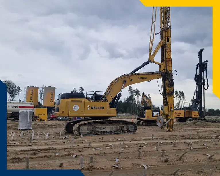 Pierwszy w historii projekt Deep Soil Mixing w Estonii