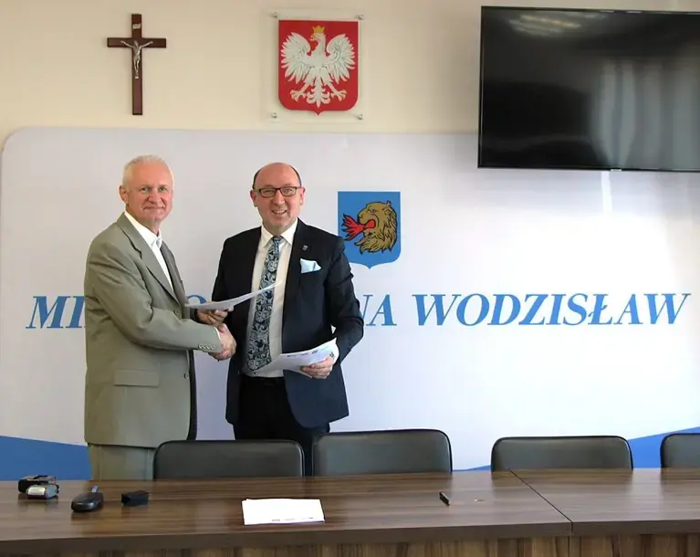 Podpisanie umowy w Wodzisławiu