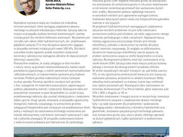 Artykuł o rozwiązaniach przyczyniających się do rozwiązywania wyzwań sektora hydrotechniki