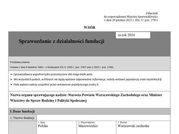 Sprawozdanie z działalności Fundacji Keller 2024