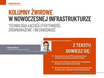 Kolumny żwirowe w nowoczesnej infrastrukturze