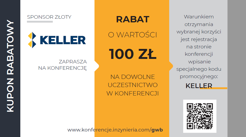 Keller Polska kupon rabatowy konferencja Geoinżynieria