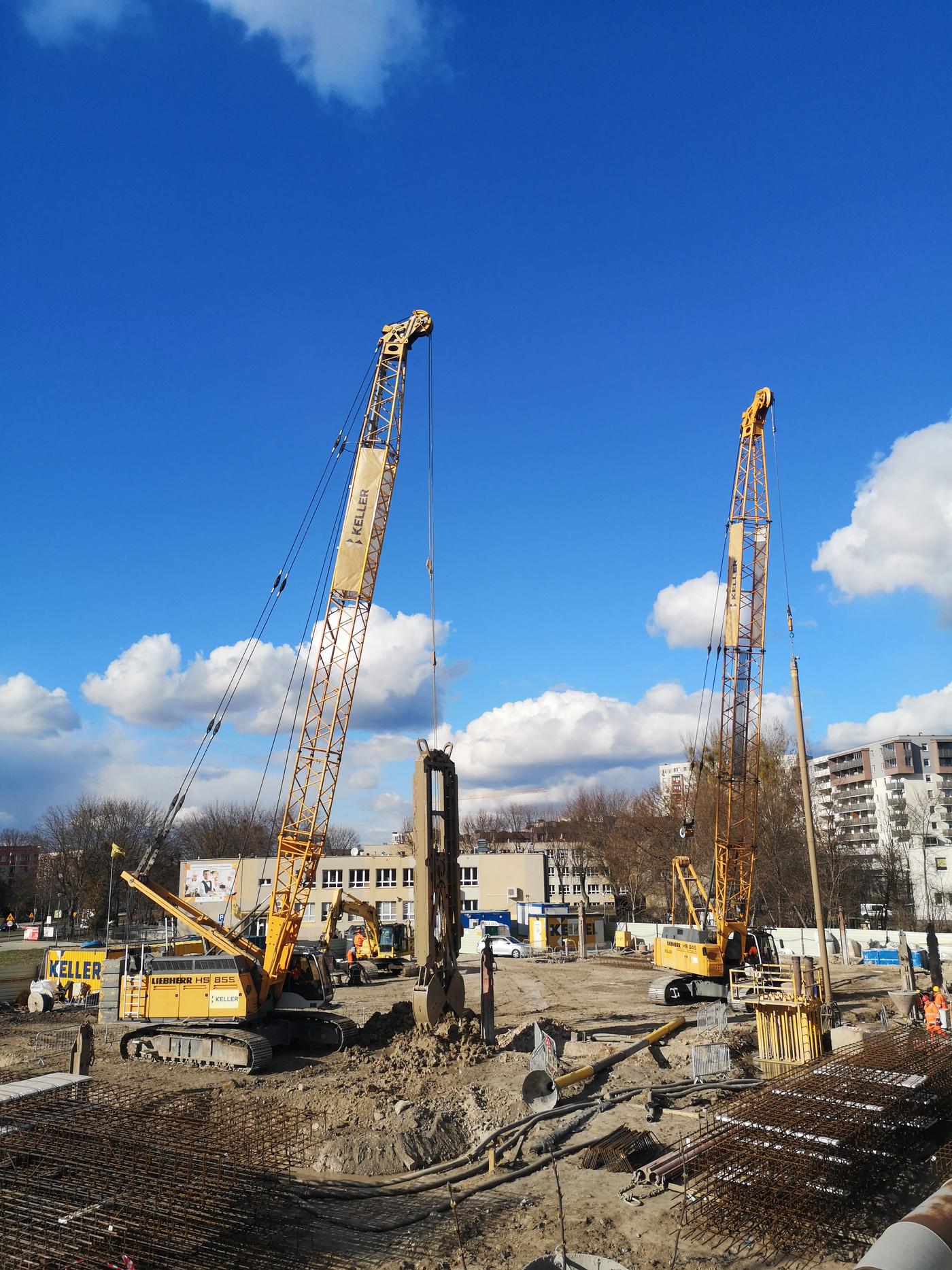 Ściany szczelinowe Białystok knyszyńska 1