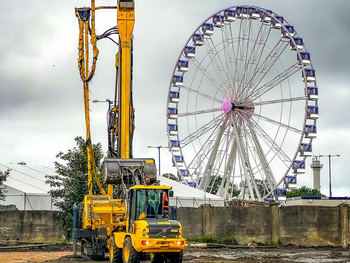 Wzmocnienie podłoża pod budynkiem Port Kołobrzeg