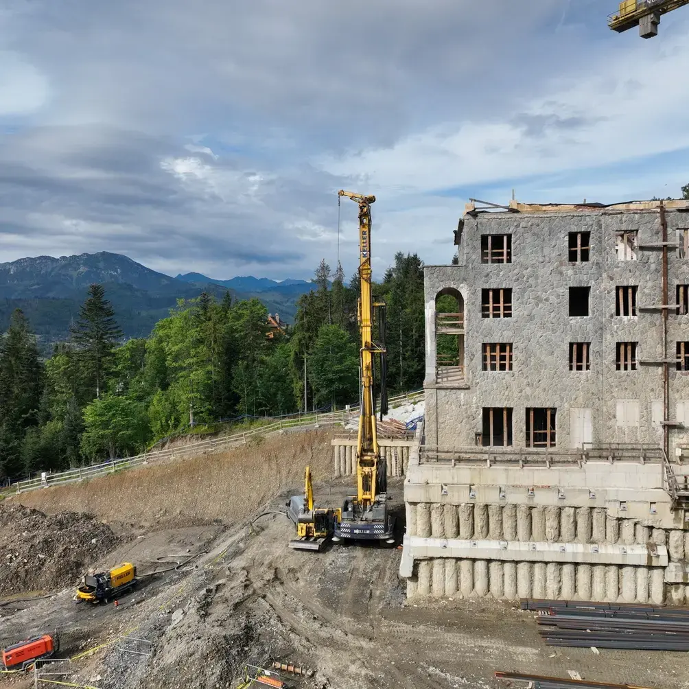 Rozbudowa hotelu Salamandra w Kościelisku