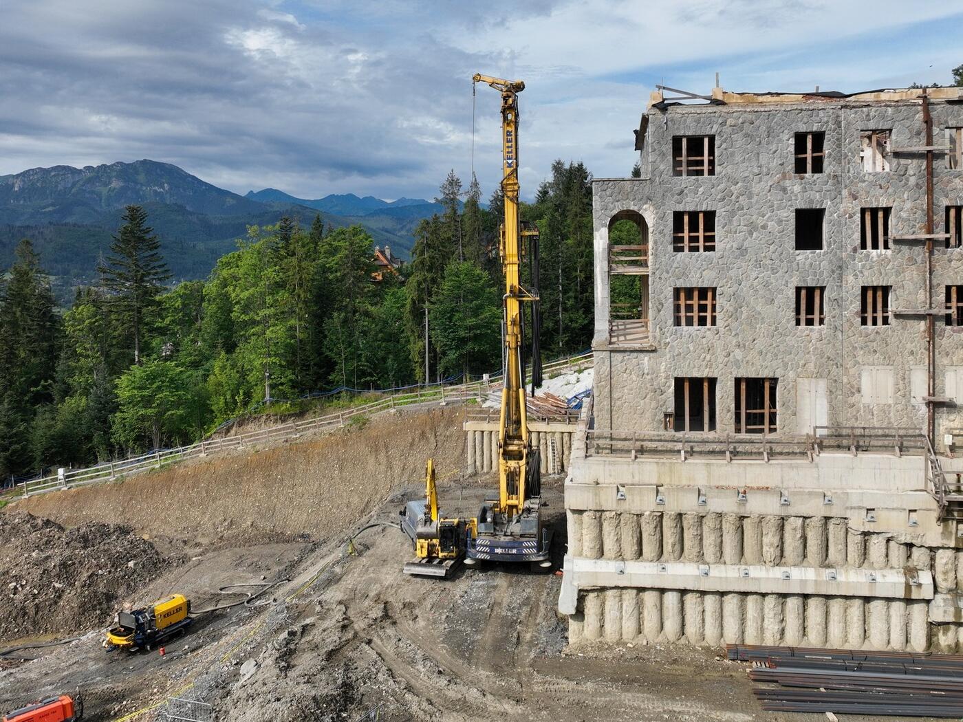 Rozbudowa hotelu Salamandra w Kościelisku