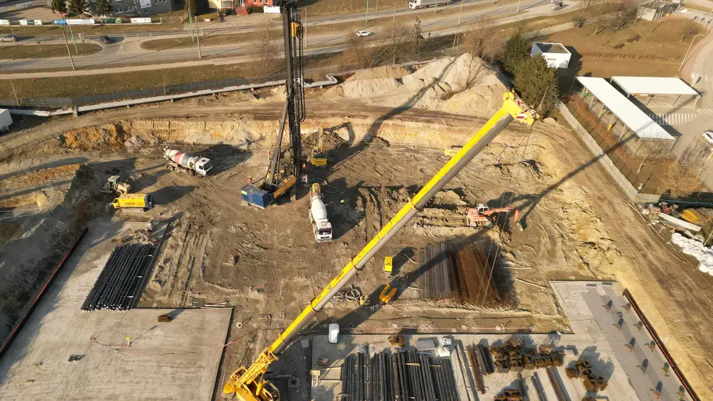 Tychy posadowienie magazynu wysokiego składowania