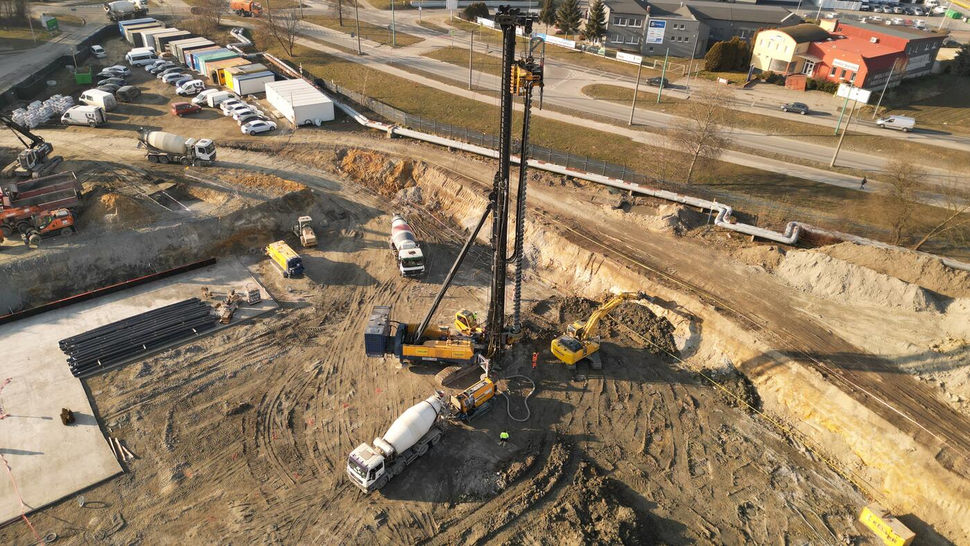 Tychy posadowienie magazynu wysokiego składowania