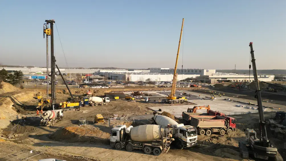 Tychy posadowienie magazynu wysokiego składowania