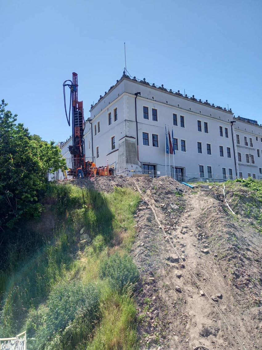 Zabezpieczeniu tarasu wschodniego w Szczecinie