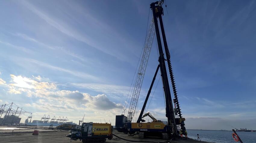 Realizacja prac w rejonie Baltic Hub