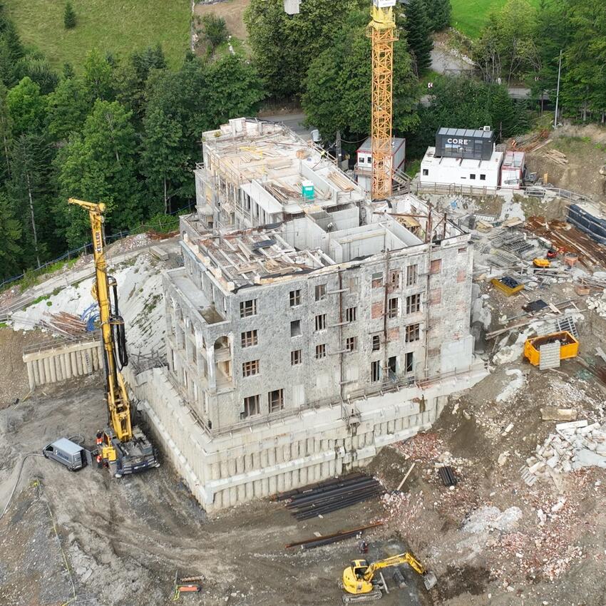 Rozbudowa hotelu Salamandra w Kościelisku