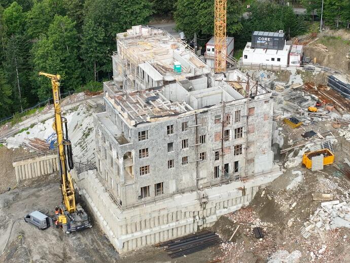 Rozbudowa hotelu Salamandra w Kościelisku