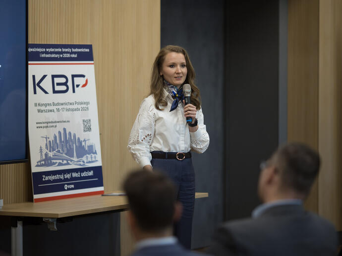 Emanuela Tomków w programie Młodzi Liderzy Budownictwa
