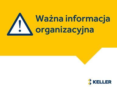 Ważna Informacja Organizacyjna