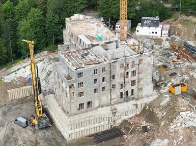 Rozbudowa hotelu Salamandra w Kościelisku