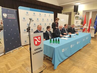 Nowy kontrakt bezpieczeństwo przeciwpowodziowe w Łapanowie